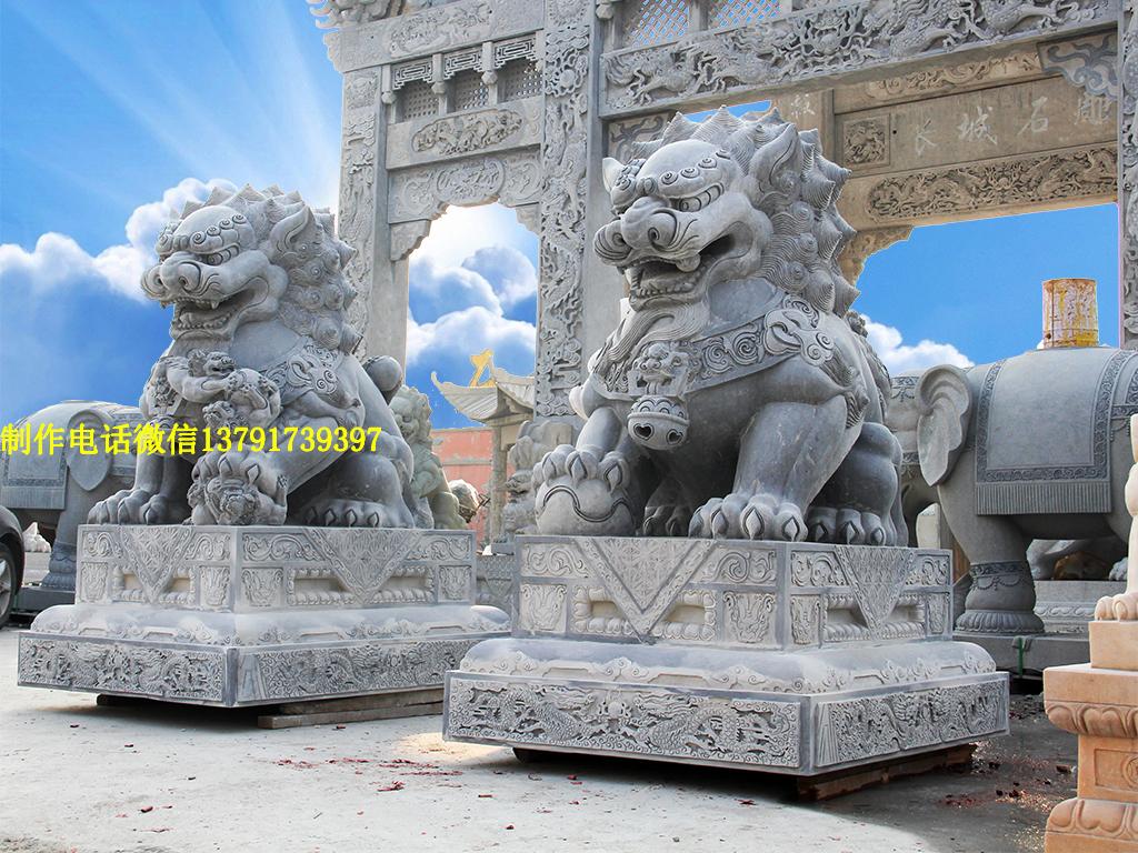 石獅子 石獅子圖片